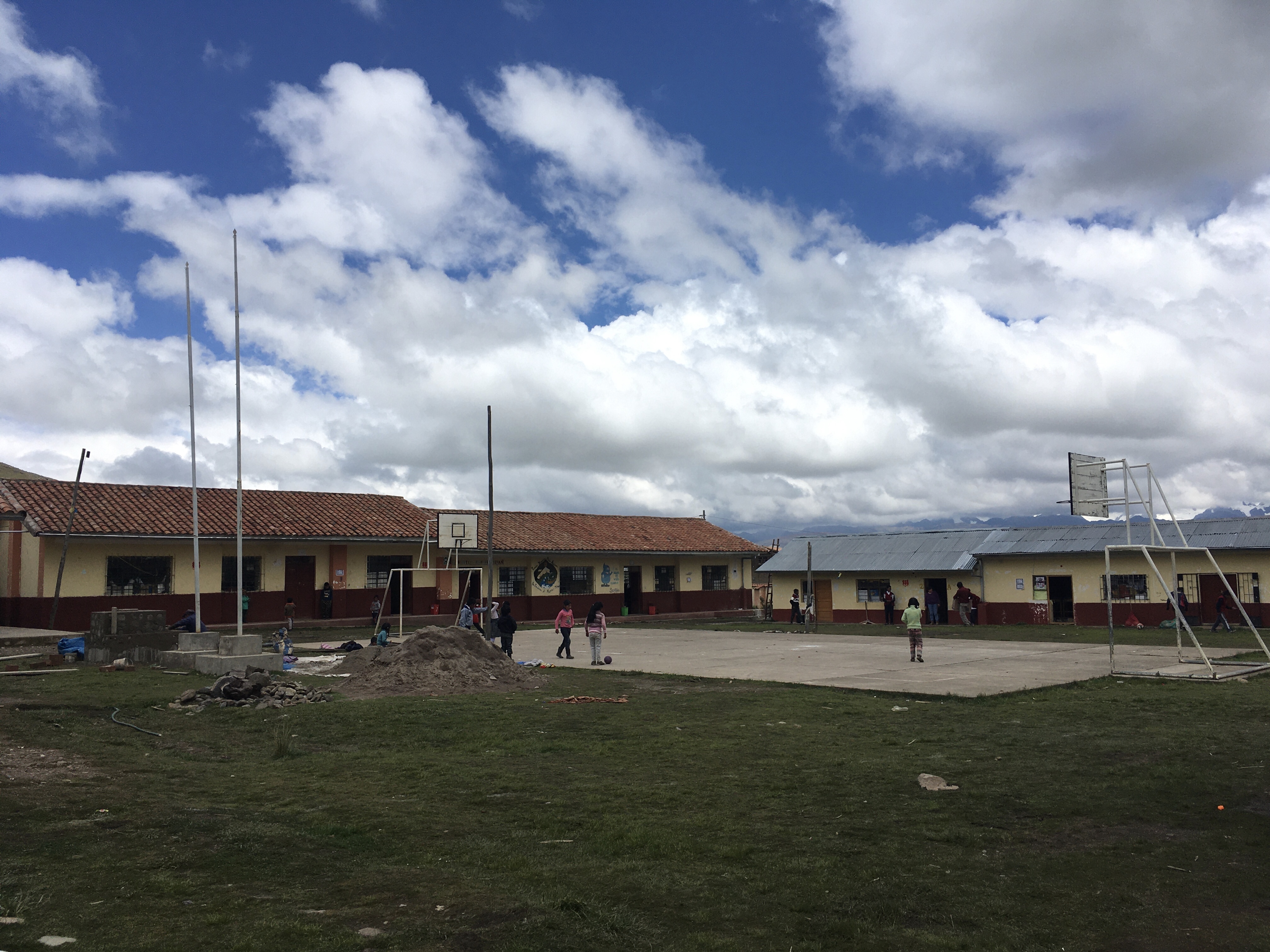 View of a school in Peru for SEL research