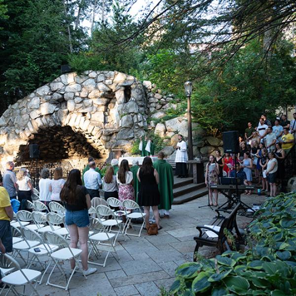 Grotto Mass