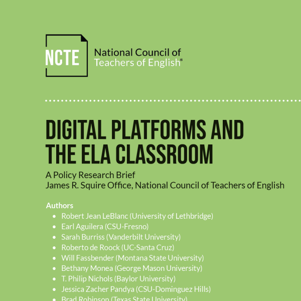 Digital Platforms and the ELA Classroom pdf