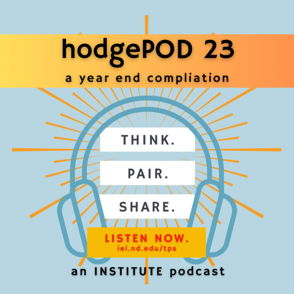Think. Pair. Share. hodgePOD 23